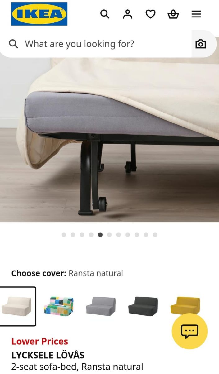 Ikea sofa bed - Image 2