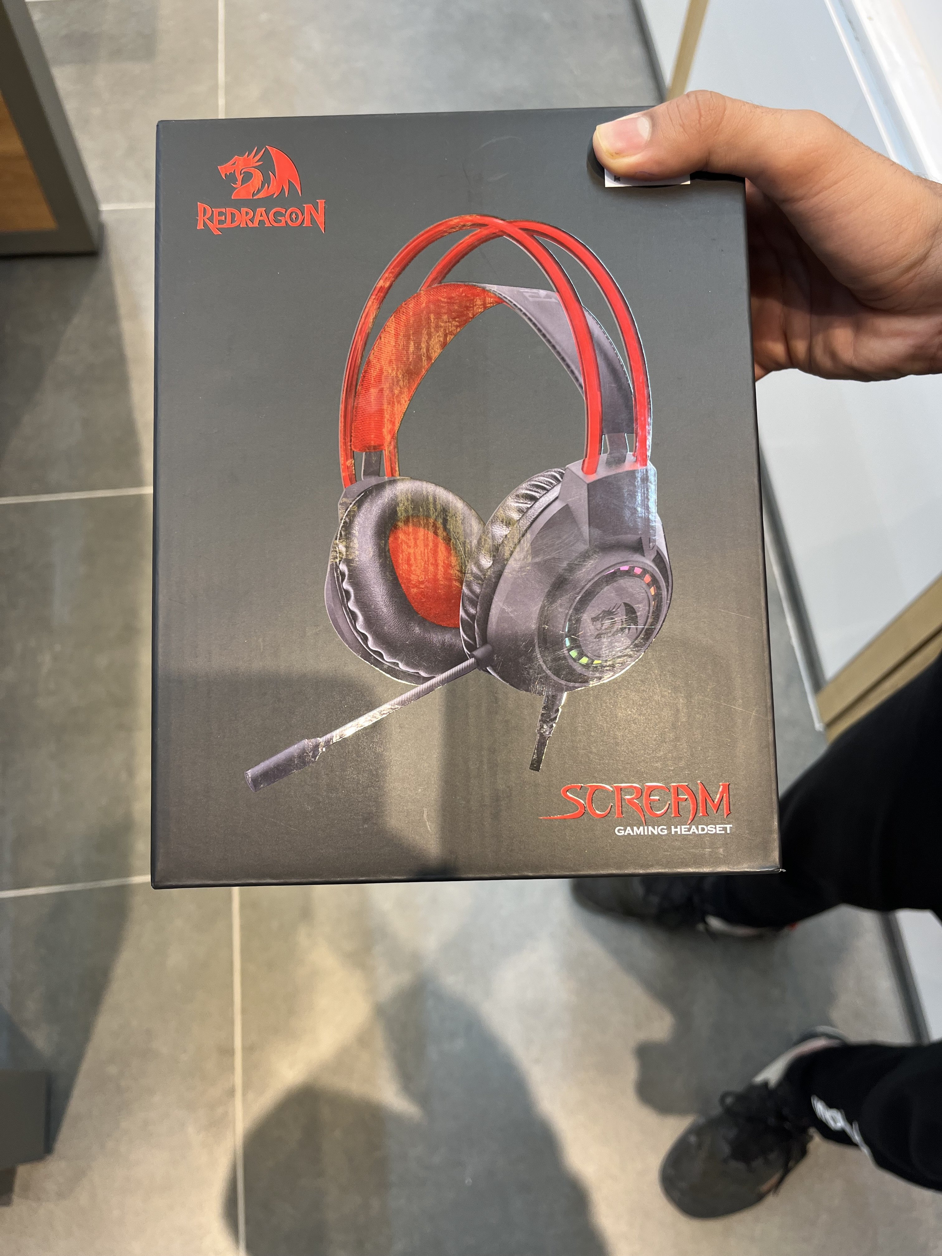 Red dragon gaming headphones FULLY SEALED and BRAND NEW - Image 1