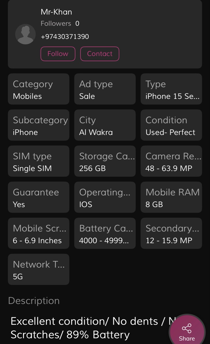 iPhone 15 pro max - Image 3