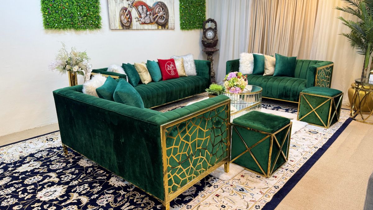 Brand new conditions midas brand luxurious 7 seater 3+2+2 sofa set - Image 4