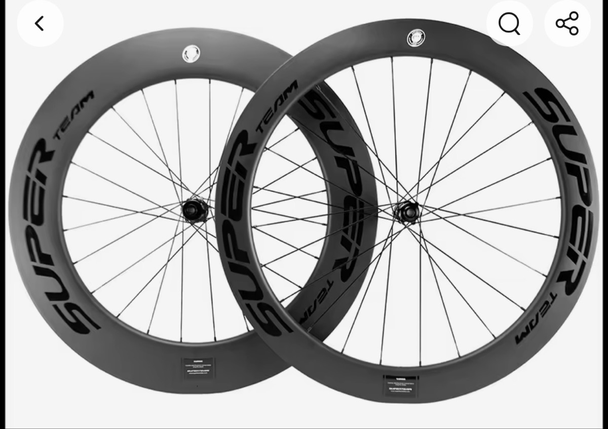 Brand new Superteams carbon wheels - Image 2