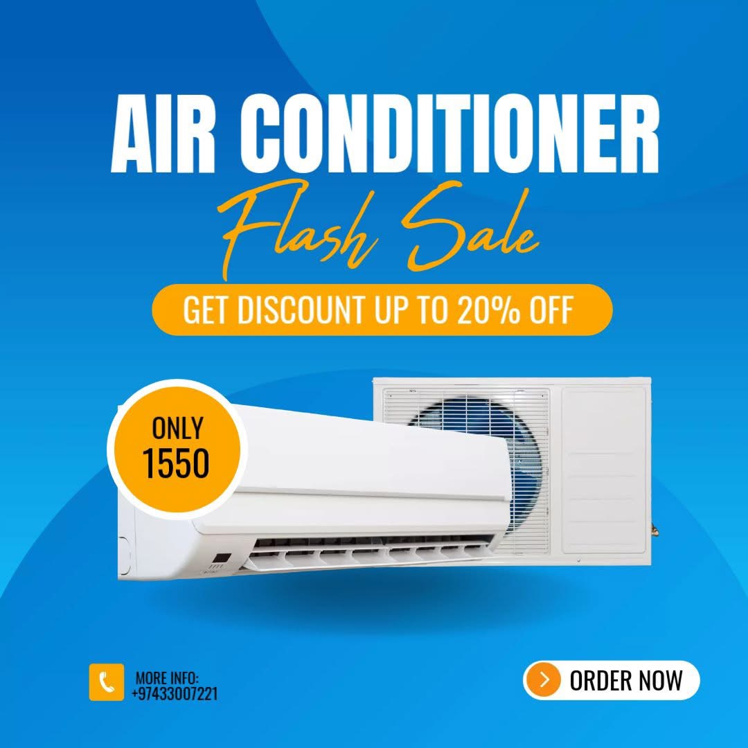 Split Window Used And New AC Sale. - Image 5