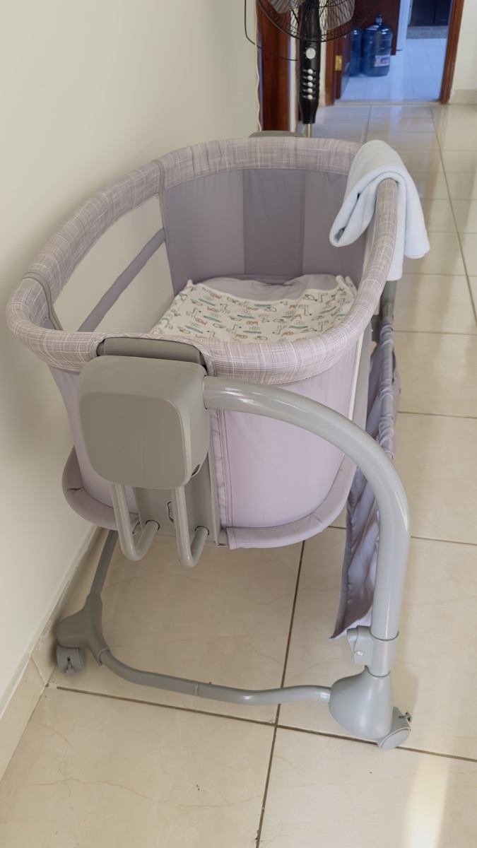 Mastela 3-in-1 Bassinet + Joie Car Seat – Like New - Image 2