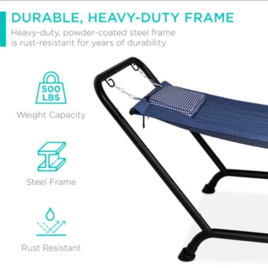Portable Patio Hammock for Backyard and Outdoor Relaxation - Image 2