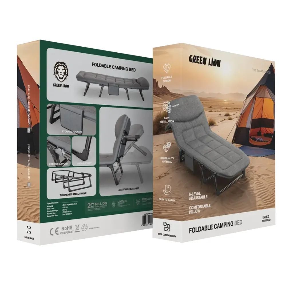 Foldable Camping bed - Image 3