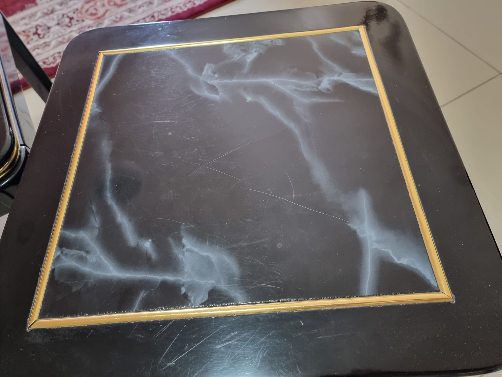 Center Coffee table along with 2 side tables - Image 8
