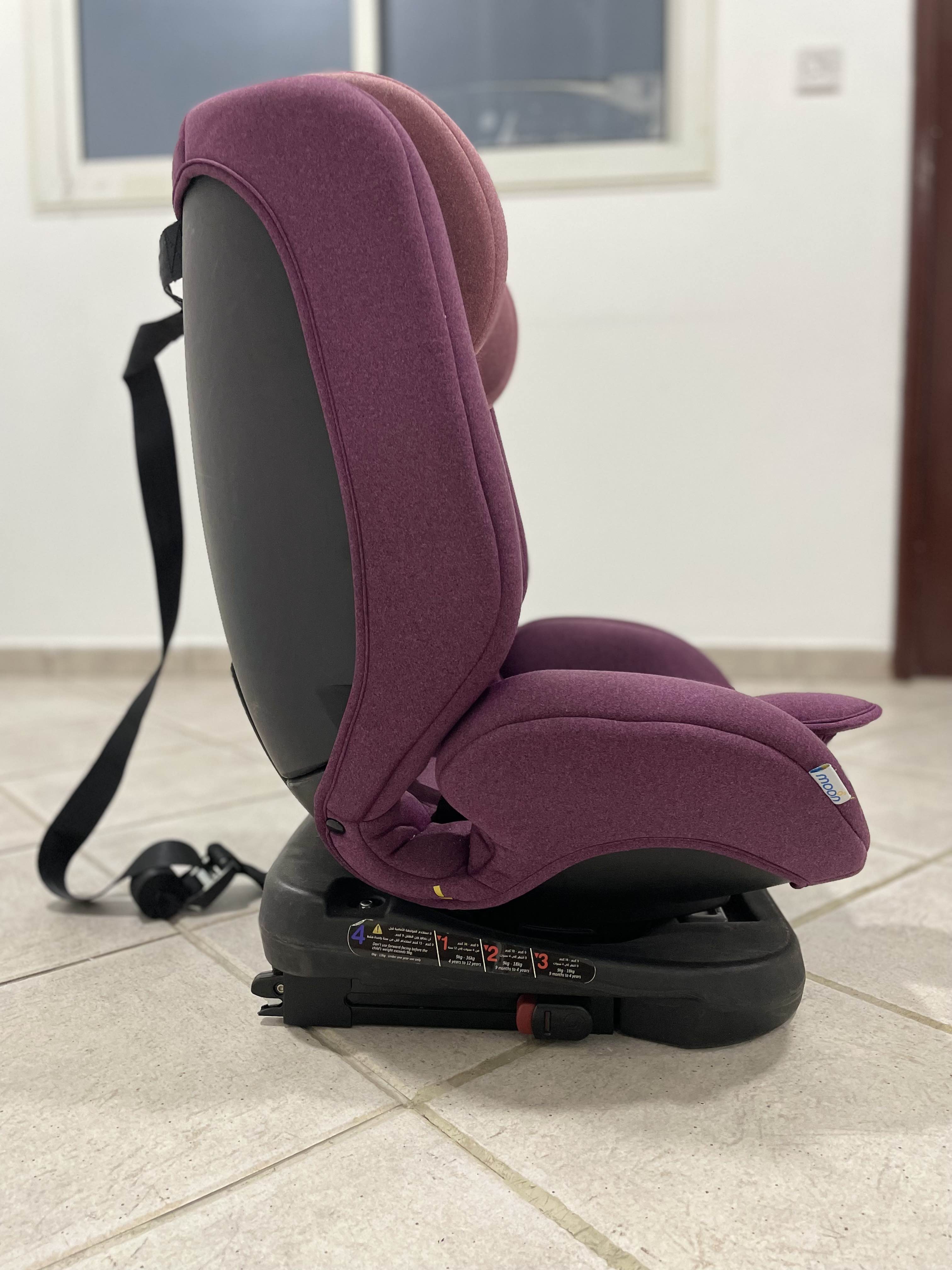 MOON - Rover Baby Car seat Group:0+/I/II/III - Pink - Image 2