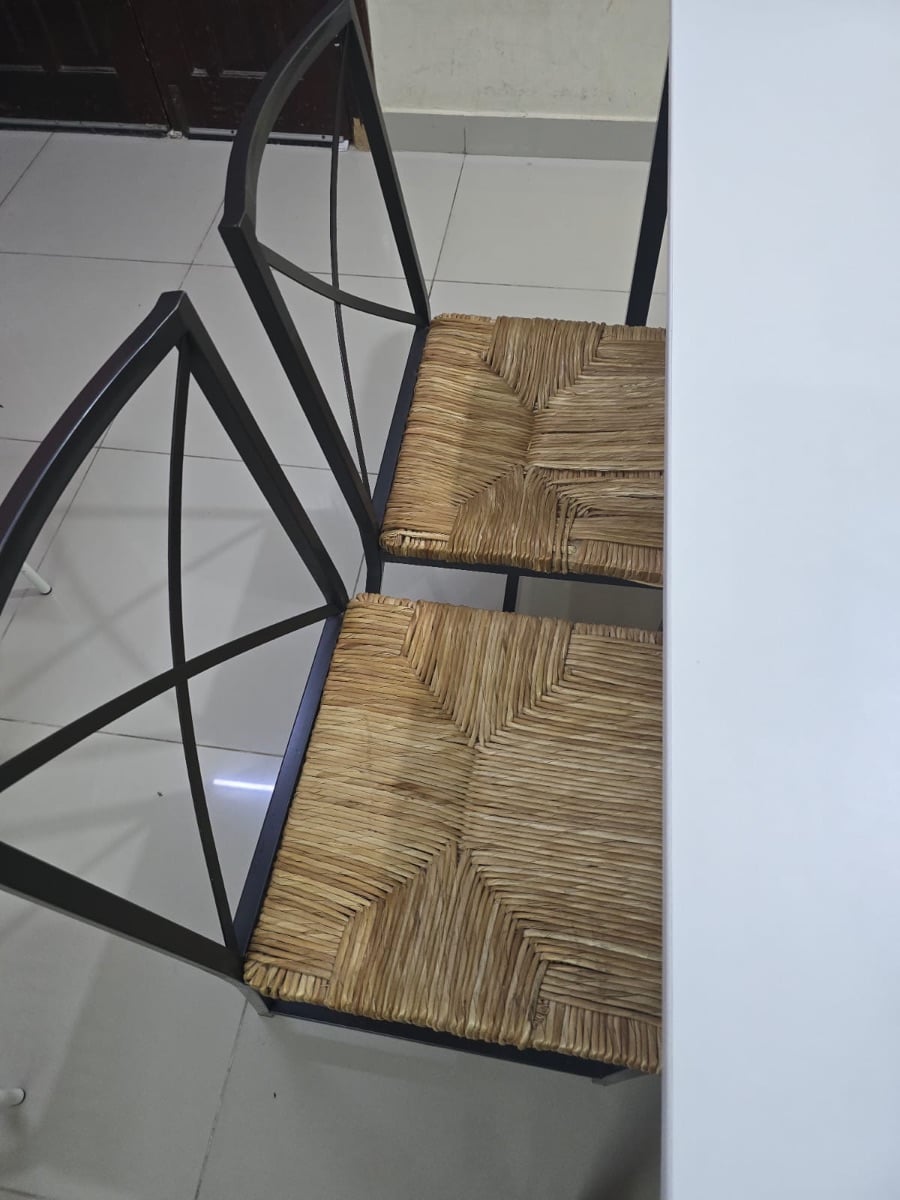 IKEA TABLE WITH CHAIR & 3 DOOR WARDROBE - Image 2