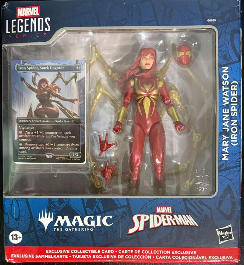 Limited-edition Marvel Legends Series/ Magic: The Gathering Mary Jane Watson in the Iron Spider suit - Image 1