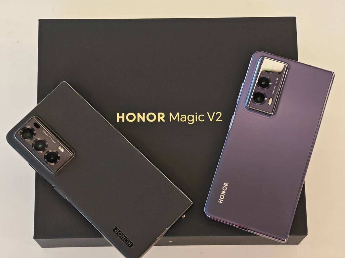 Honor V2 512GB black foldable mobile - Image 1