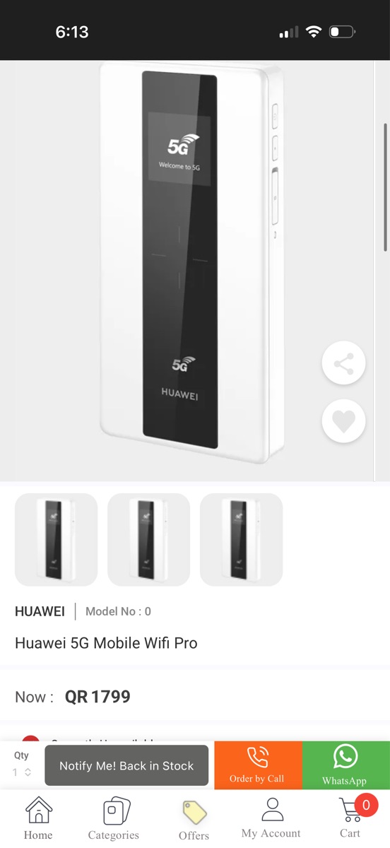 Huawei 5G Mobile Wifi Pro - Image 1