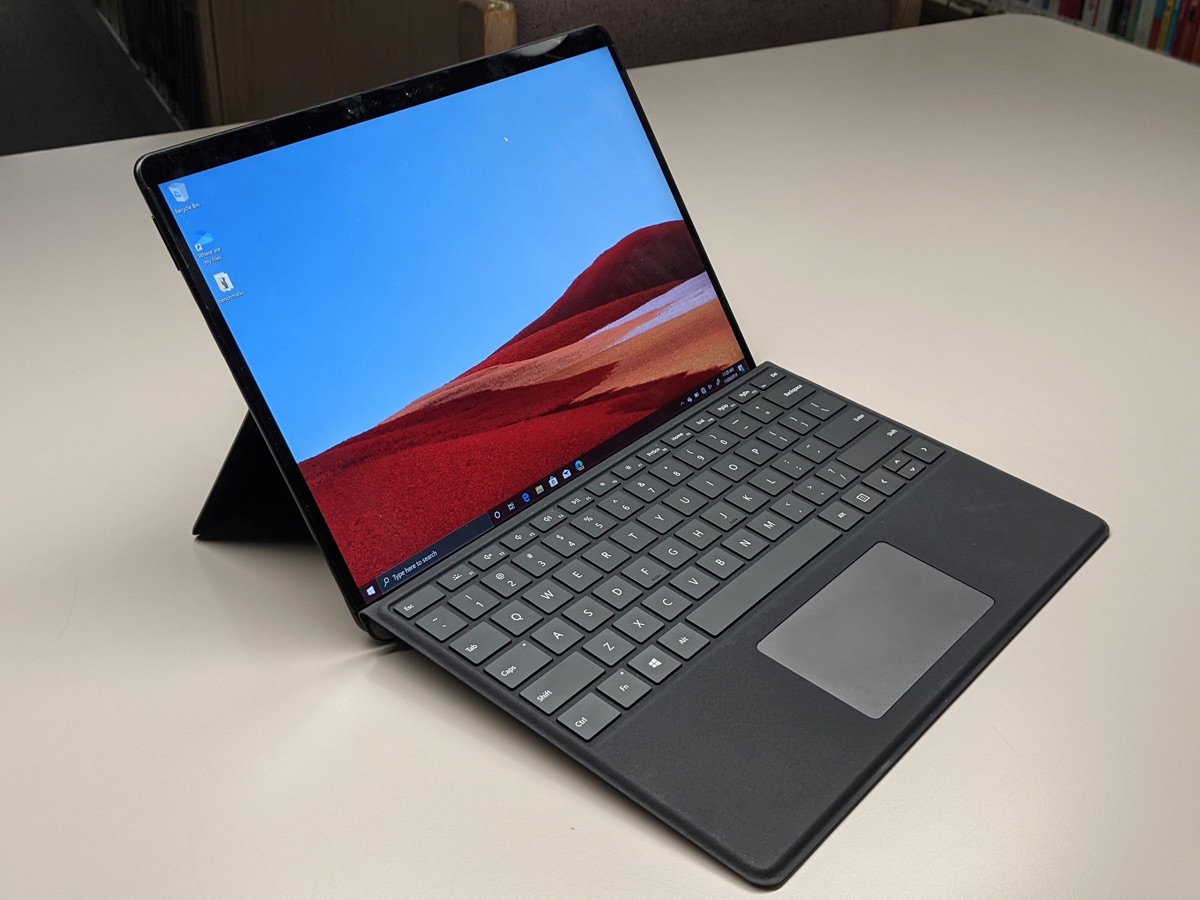 Surface Pro X SQ 1 Processor. With slim Pen. It support E-Sim - Image 1
