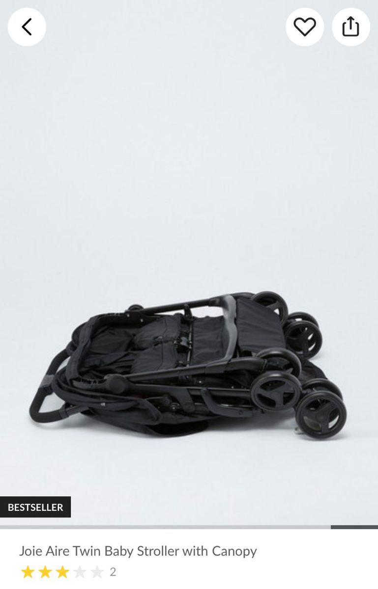 Joie twins stroller - Image 3