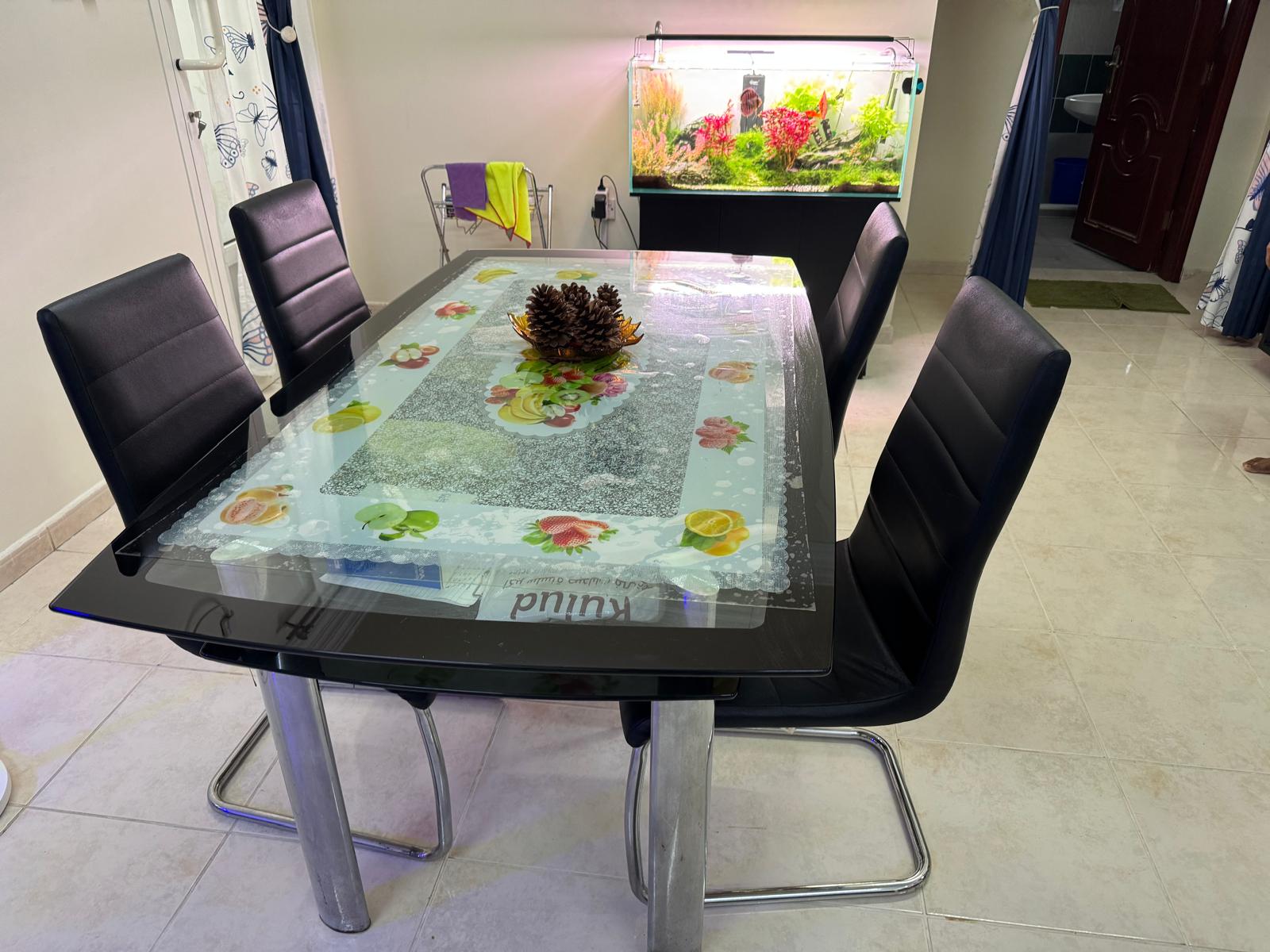 Dining Table with 4 Chairs for Sale - Image 2