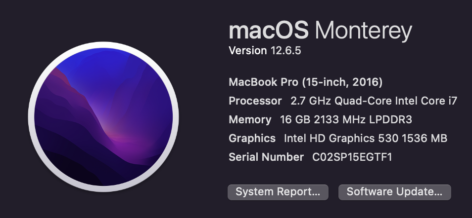 MacBook Pro 2016 15' 512GB Radeon 460 Warranty - Image 3