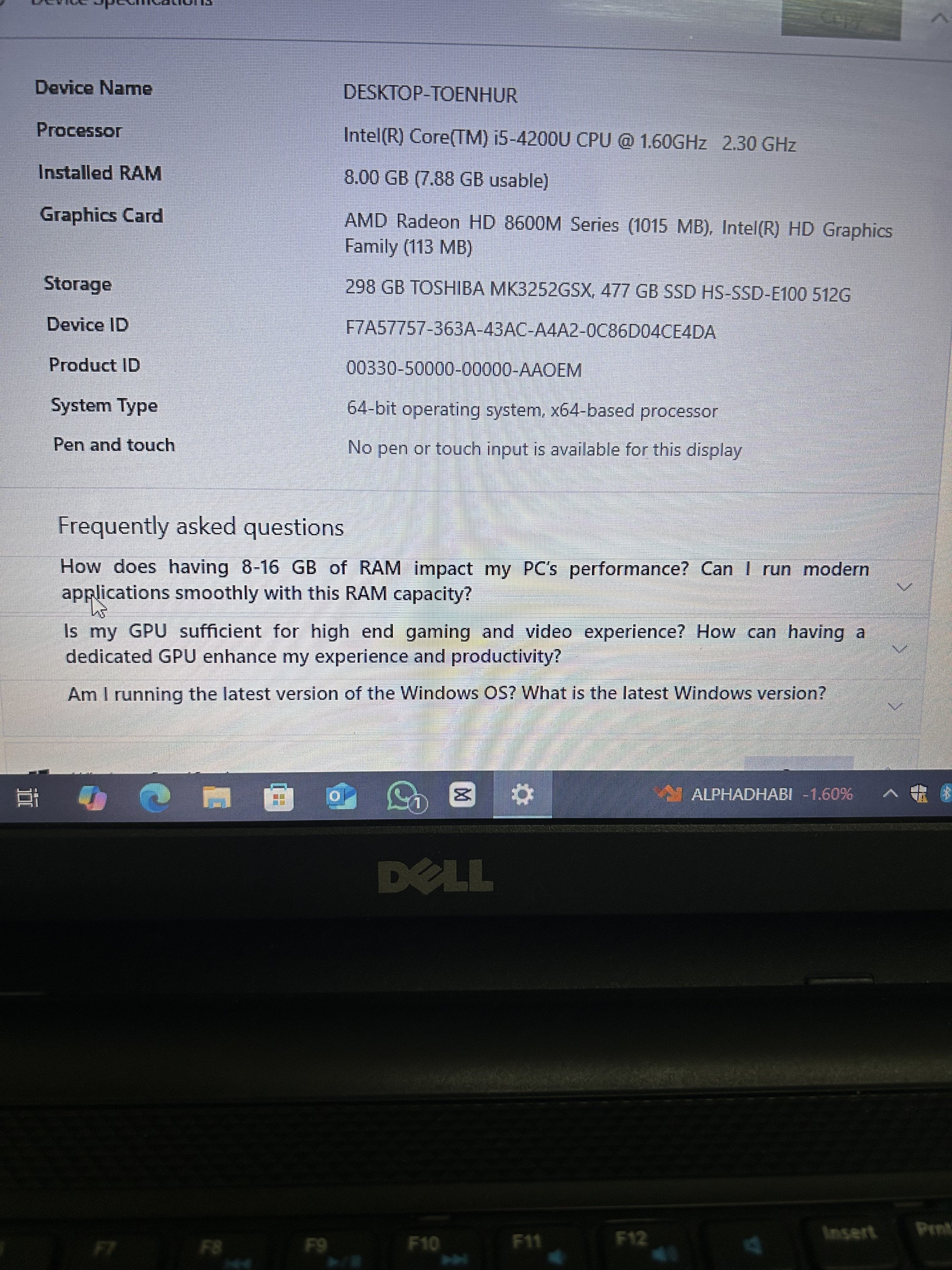 DELL Inspiron 3537  - Image 3