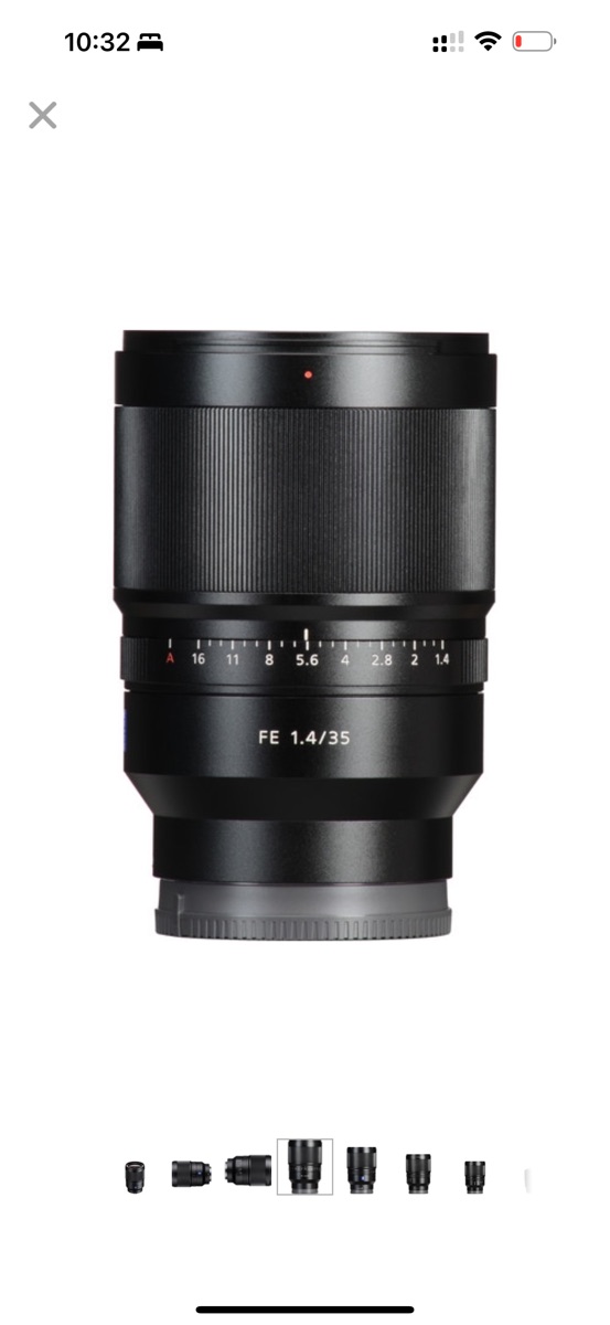 For sale - Sony T* FE 35mm f/1.4 ZA Lens - Image 3