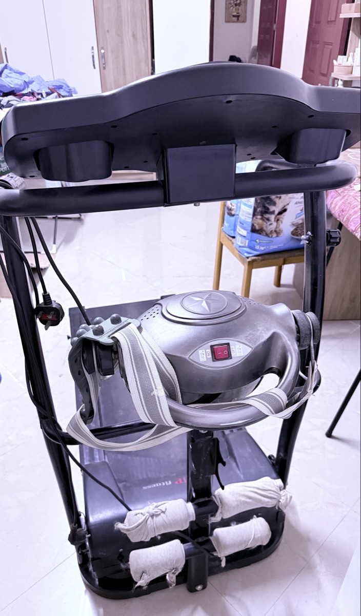 Treadmill with tummy trimmer and dumbbells-1 kg - Image 2