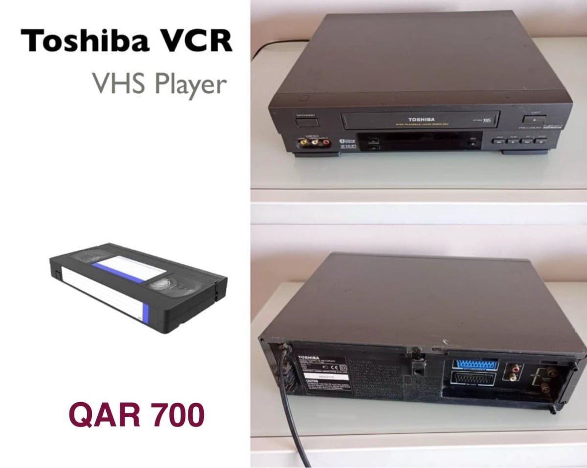 VCR VHS DVD Video Player - Image 3