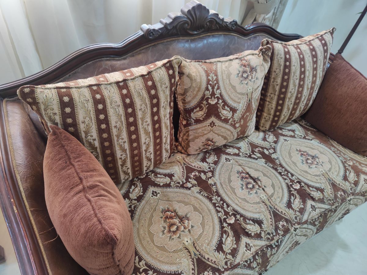 3 Piece Sofa set strong wood - Image 5