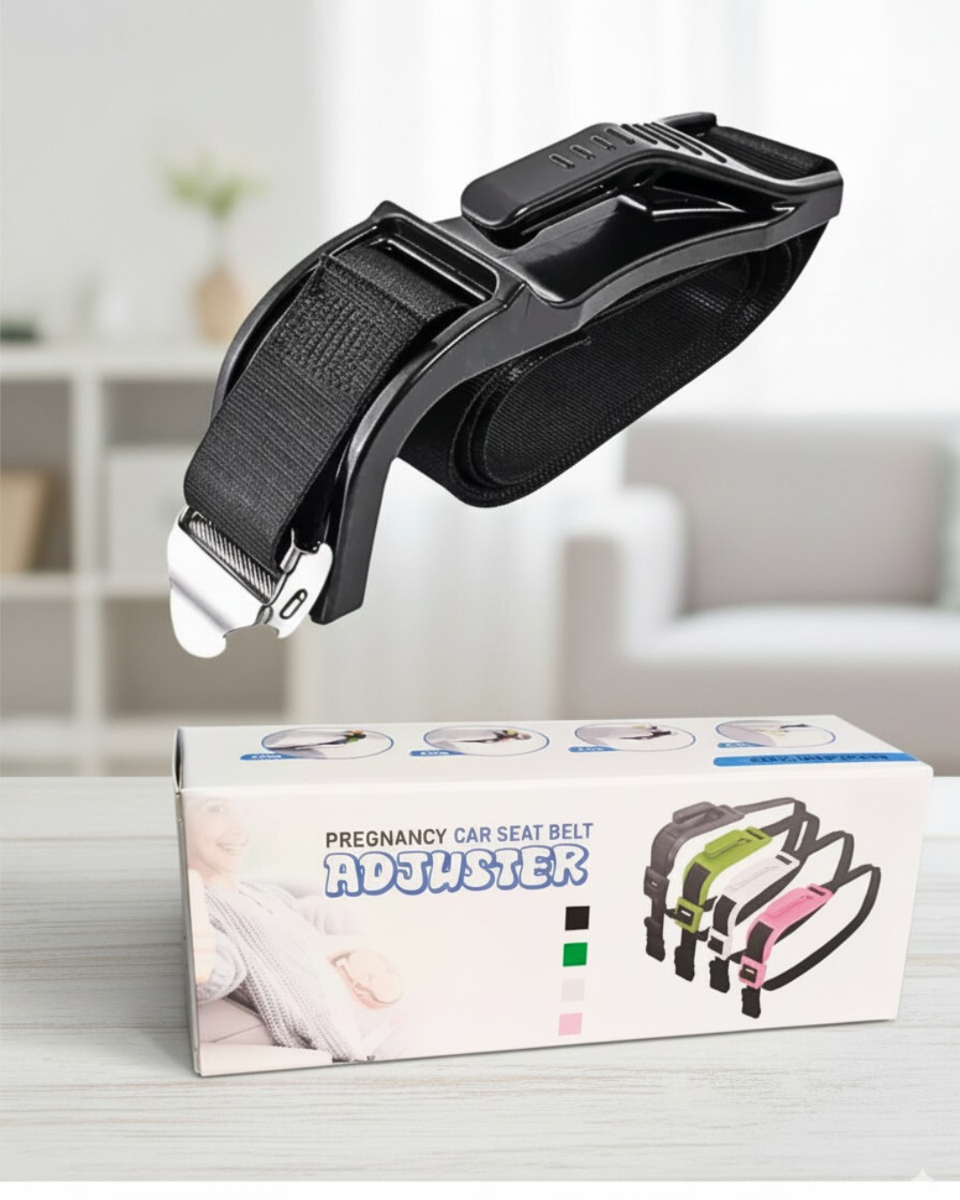  Pregnancy Car Seat Belt Adjuster – Prevent Pressure on The Belly While Driving - Image 3