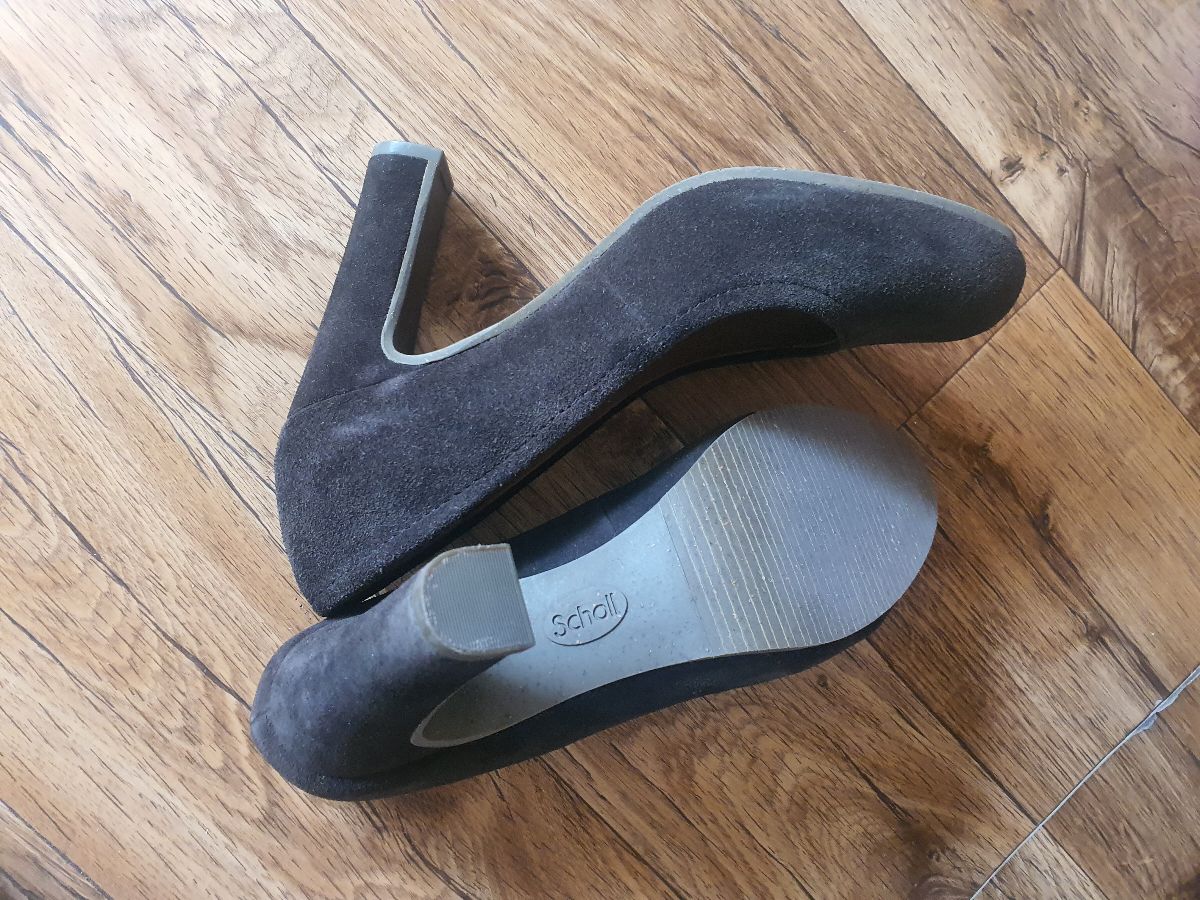 Dr scholl sulene dark brown 7 cm heel medical shoes size 39 - Image 2