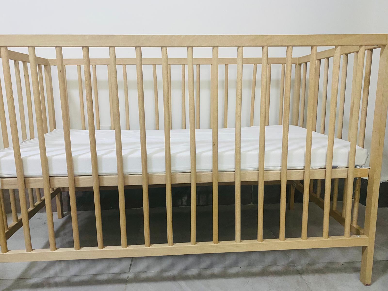 Ikea crib and mattress  - Image 2