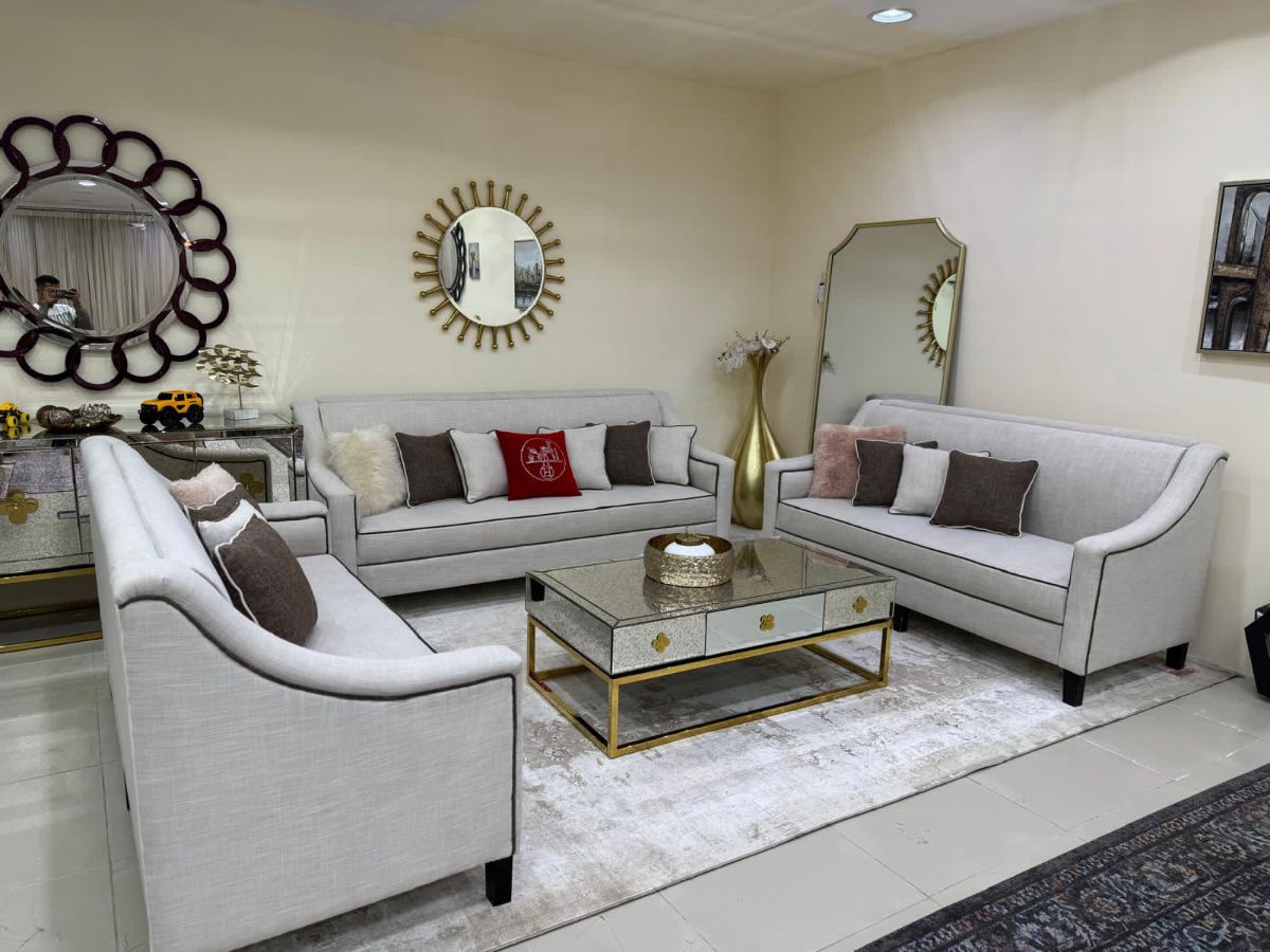 Brended sofa set for sell good condtion call or what's what's app-  71532454 - Image 5