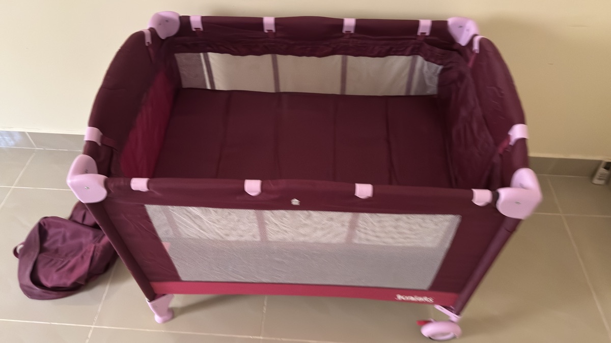 3 items - Automatic Joie Serina Swivel Baby Swing, Baby Walker and Playpen - Image 11