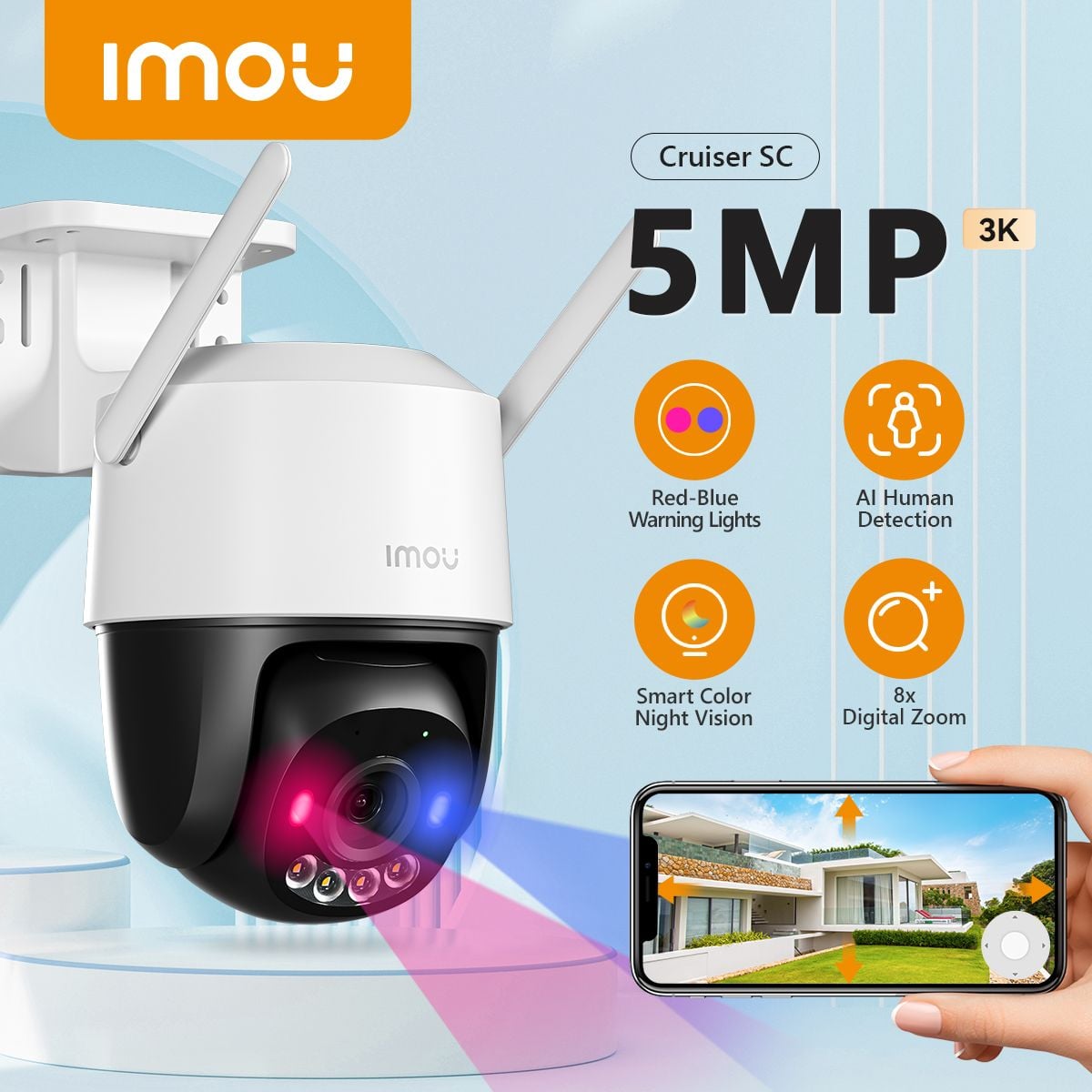 Imou cruiser SC 5mp 3k - Image 3