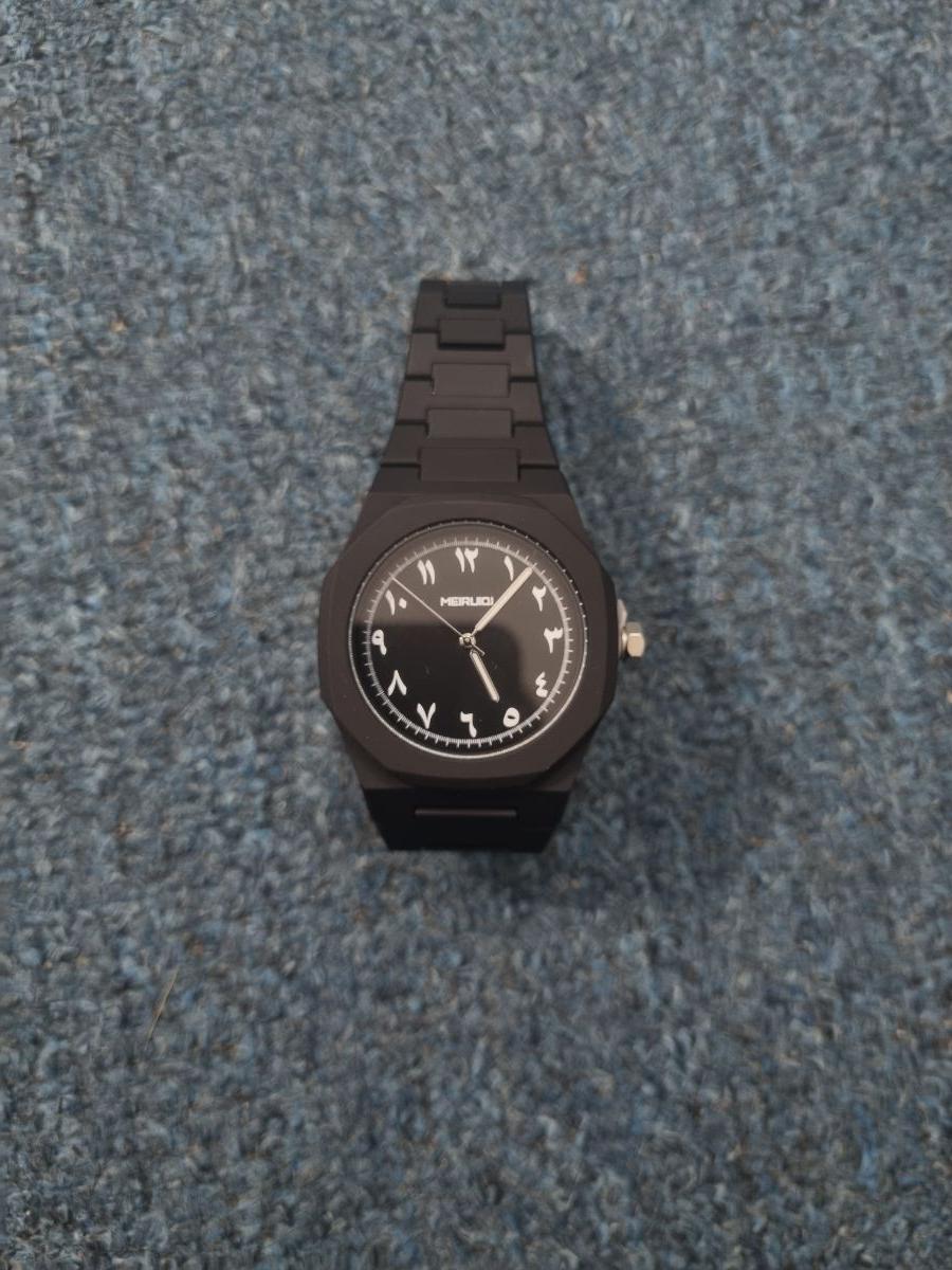 Arabic Numerals Quartz watch for men - Image 4