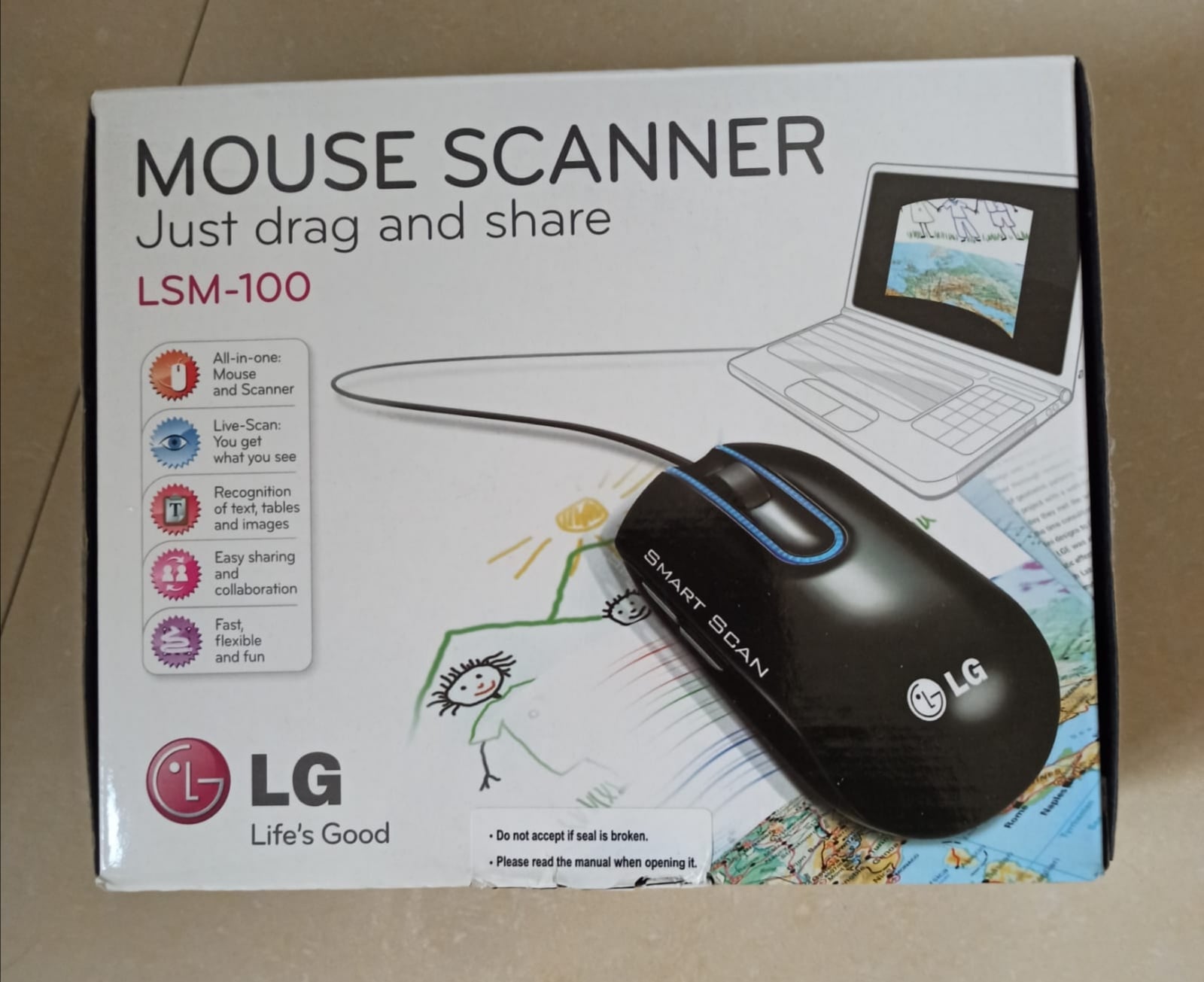 LG Mouse Scanner Model No : LSM-100 - Image 5