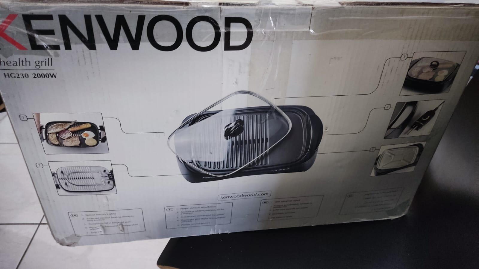 Never Used and Unboxed!  Kenwood HG230! Enjoy! - Image 4
