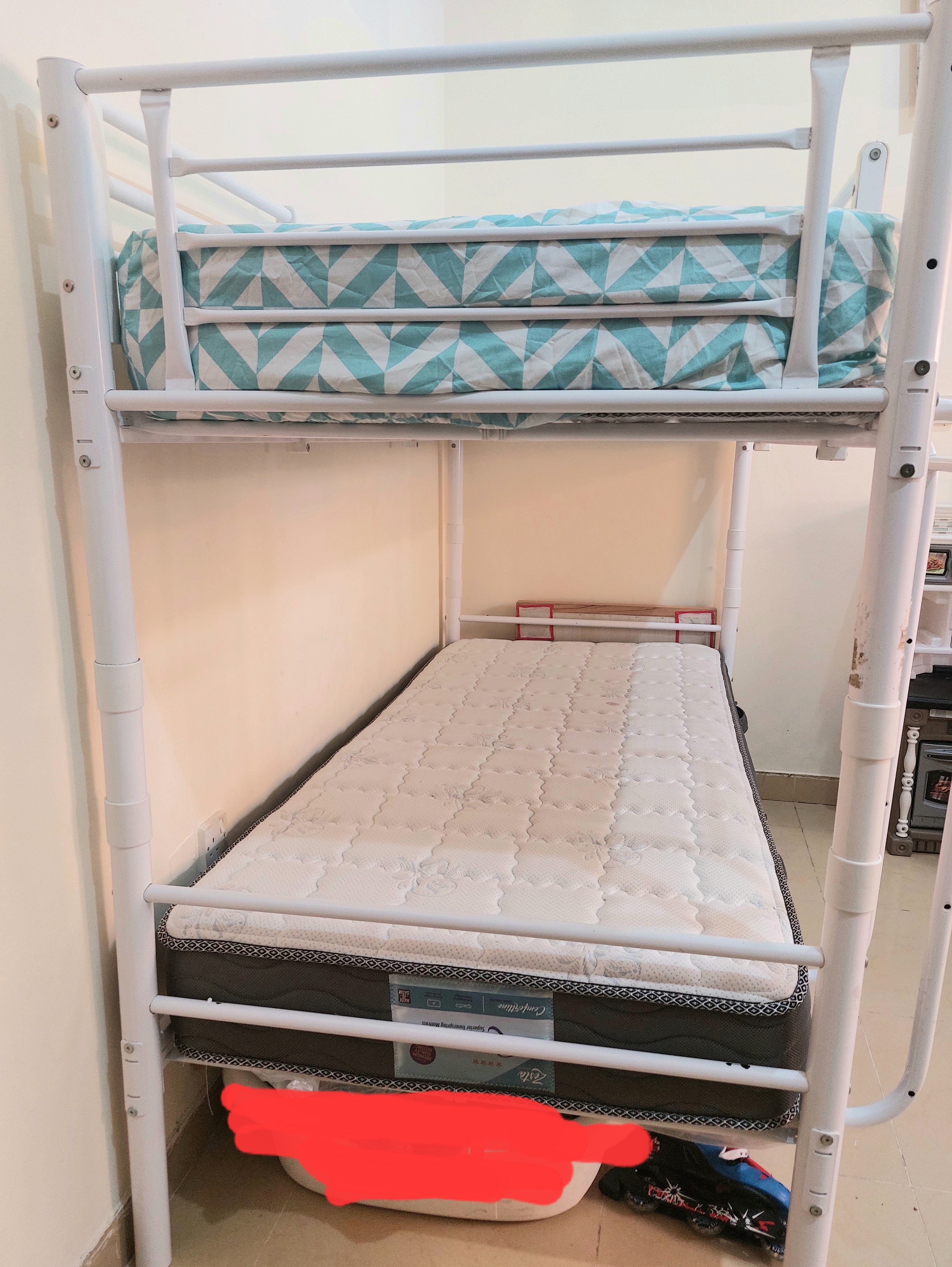 Kids bunk bed with 2 clean bra | Items | Qatar Living Classifieds