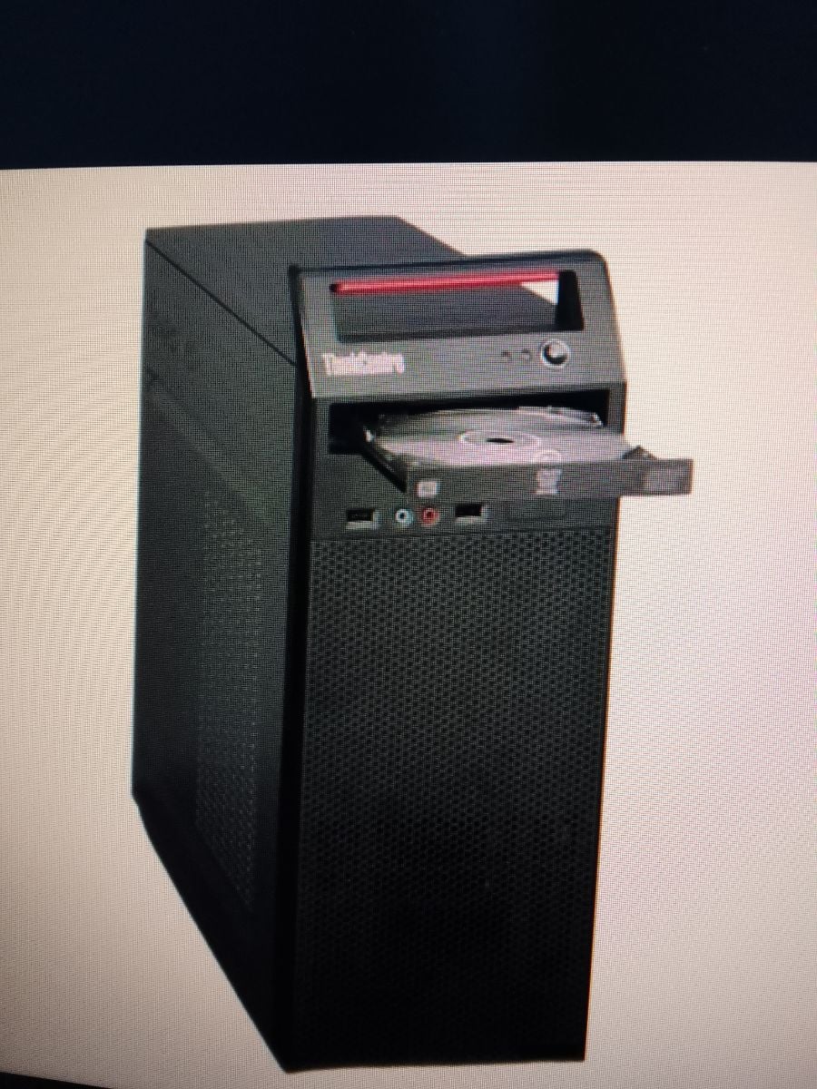 Lenovo think center edge moniter and CPU for sale - Image 3