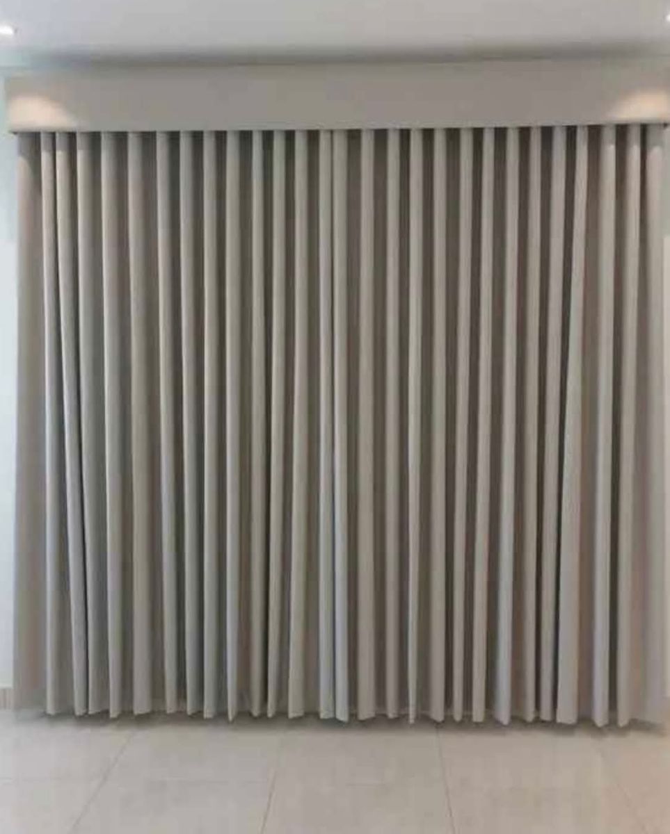 Curtain sofa carpet wallpaper TV decor - Image 18