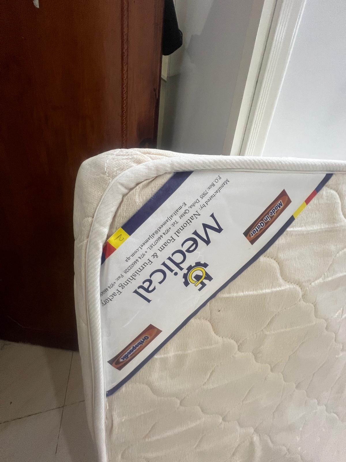 velvet type cot and orthopaedic medical mattress - Image 5