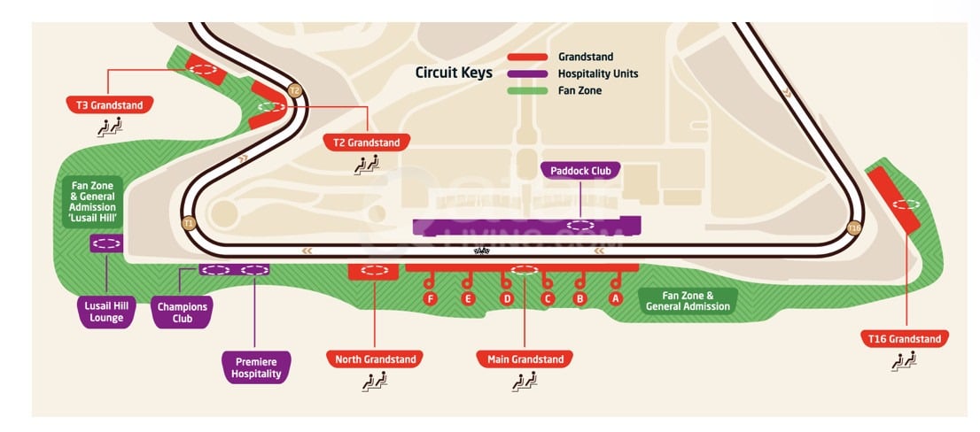 Formula 1 ,3 days tickets.north grand stand. - Image 2