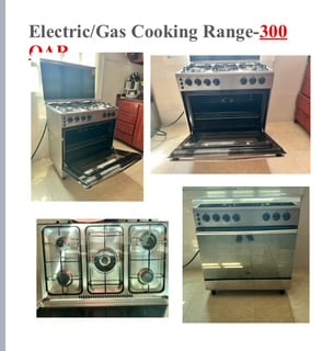 5 Burner Ausonia Brand Cooking Range(Electric Lighter) - Image 1