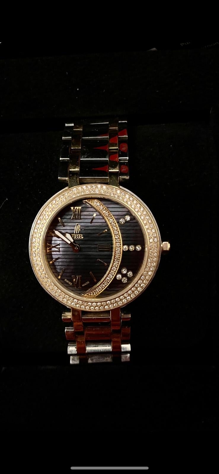 Al Jabor Diamind Watch mother of pearl - Image 1