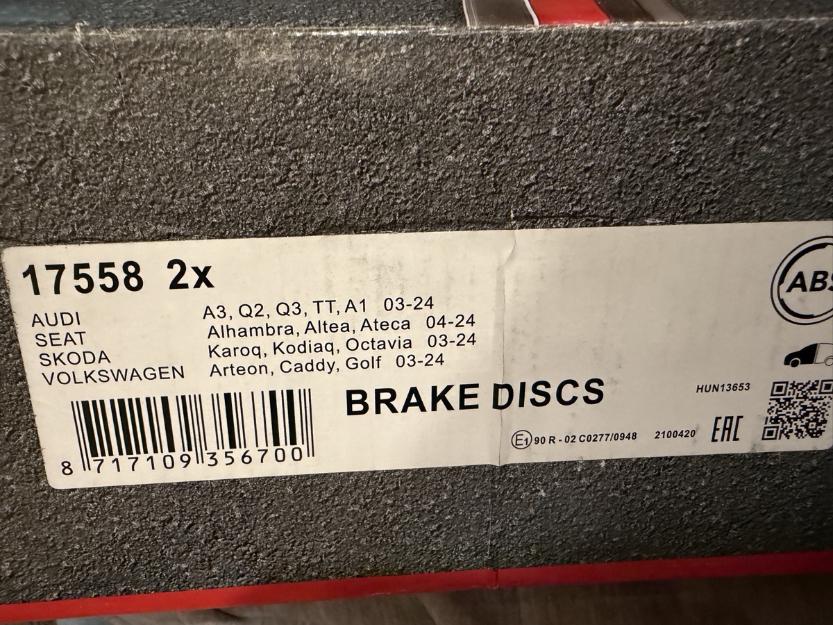 Front brake discs New - Image 3