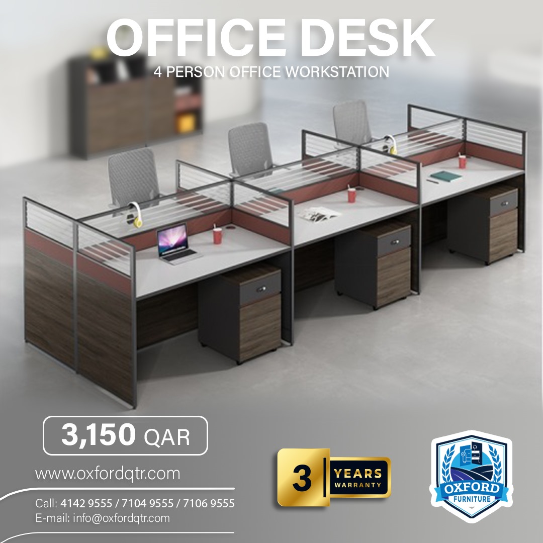 Four Person Workstation - Image 1