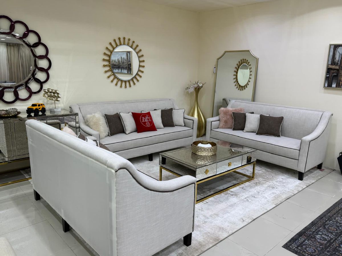 Brended sofa set for sell good condtion call or what's what's app-  71532454 - Image 4