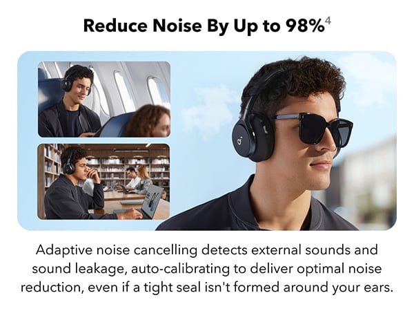 Anker Soundcore Space One (Black) – Premium ANC Headphones - Image 10
