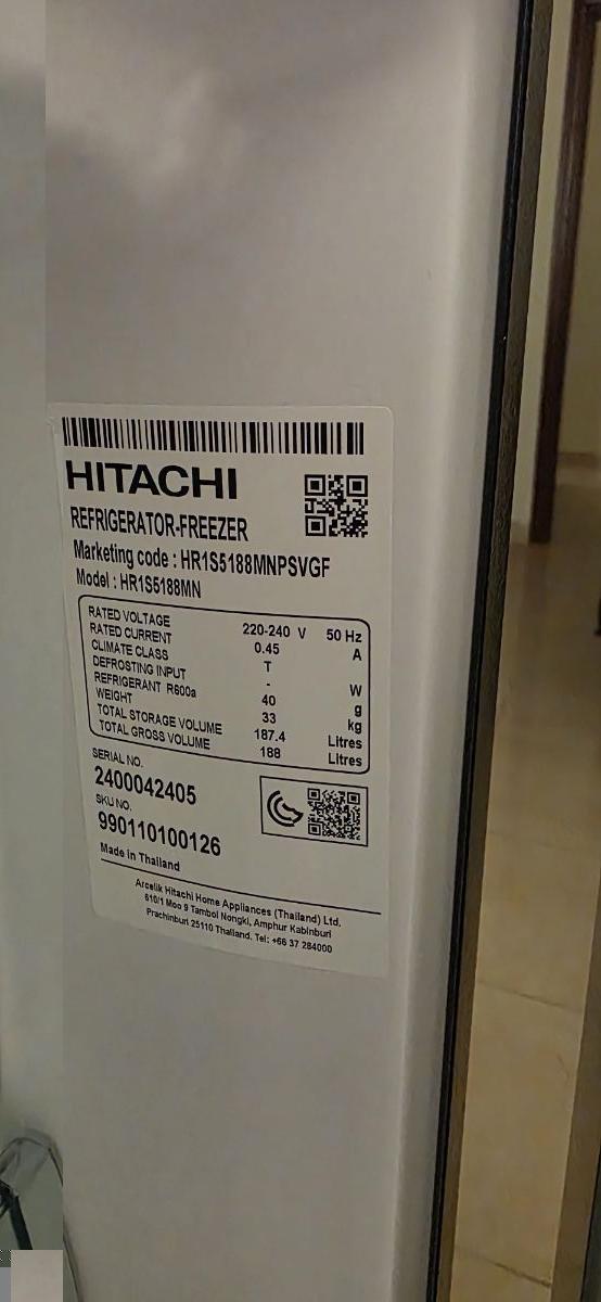 Hitachi refrigerator for sale - Image 3
