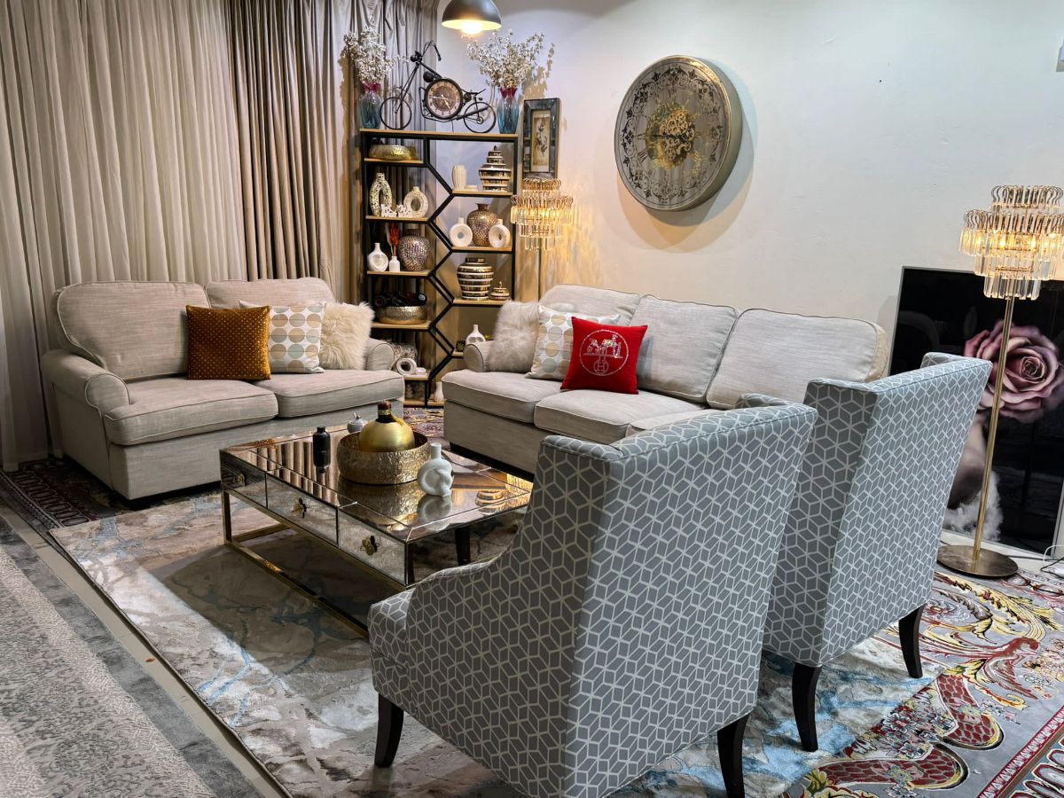 Brend new {HOME CENTER  } sofa set  for sell good condtion  call or what's app  71532454 - Image 6
