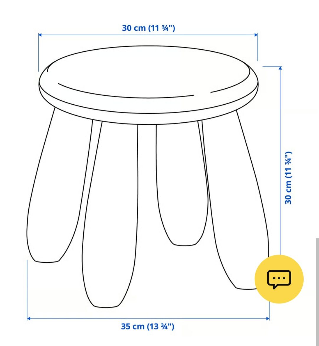 12 Kids plastic stools/chairs from ikea - Image 3