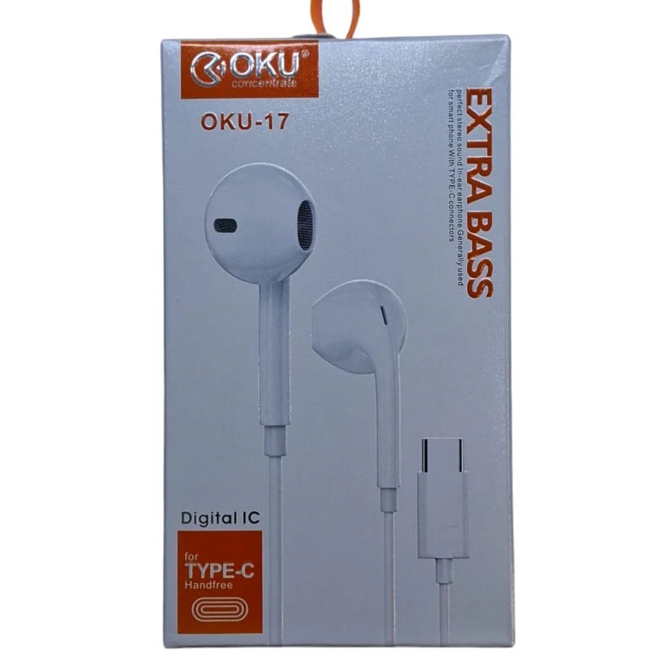 Oku-17 Stereo Headset Type-C Share - Image 1