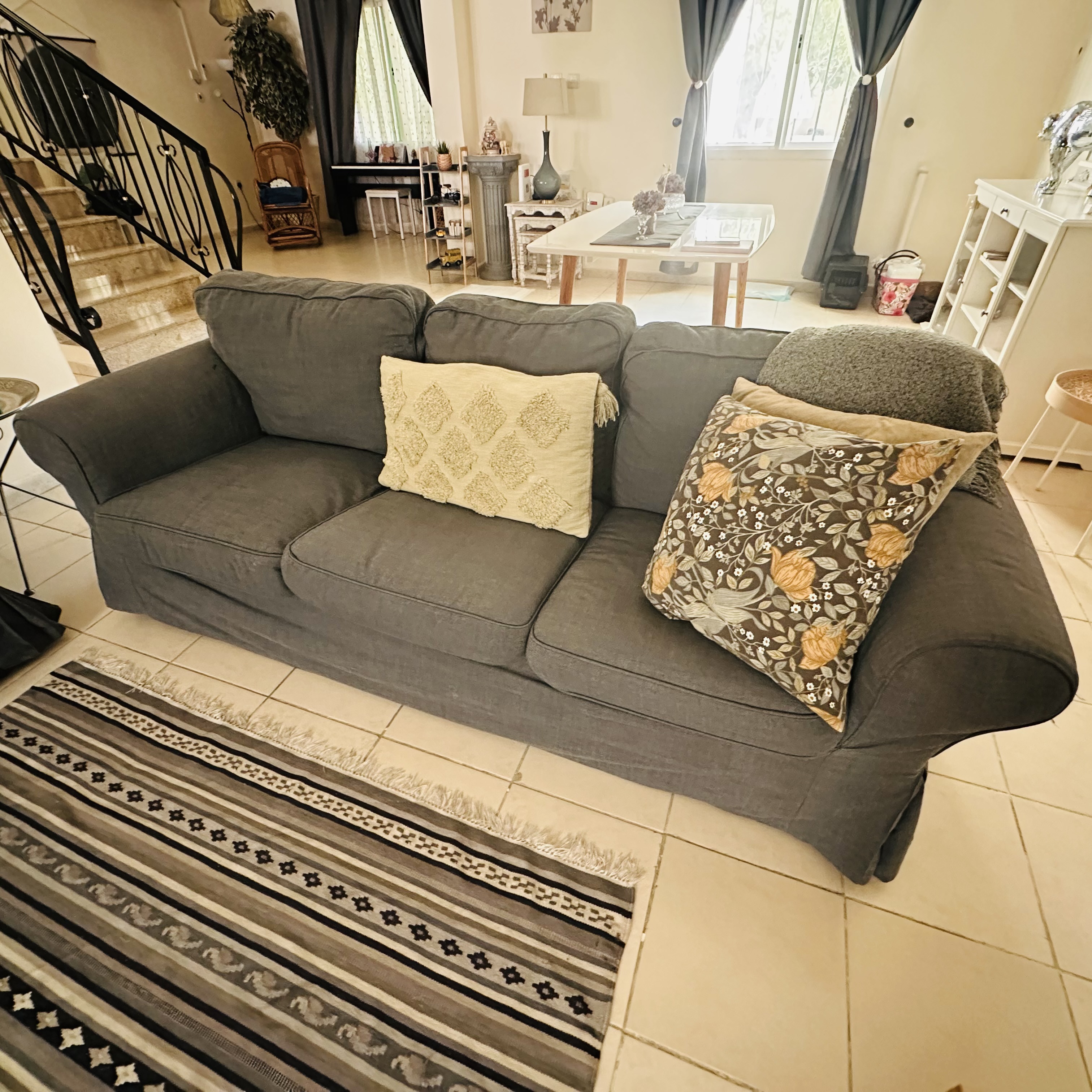 8 seats Ikea sofas 3+3+2   - Image 3