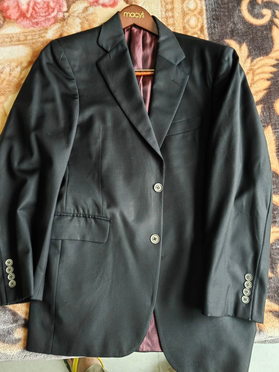 Men's  Smart Casual Suede Jacket with elbow patch - Image 4